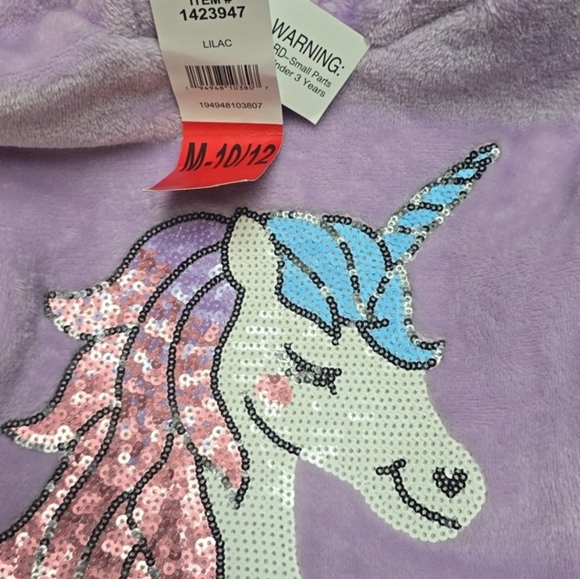 BCBG girls youth plush hoodie Nwt - Picture 2 of 2